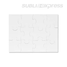 18 x 13 cm-es szublimációs puzzle 12 darabos