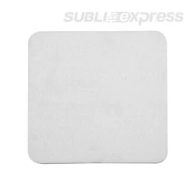 9,5 x 9,5 cm-es szublimációs filc alátét négyzet alakú