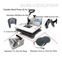 COMBO szublimációs hőprés 6 in 1