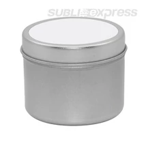 Szublimációs illatgyertya fémdobozban nagy