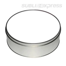 Szublimációs fém doboz kör alakú Szublimációs fém doboz kör alakú