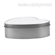 Szublimációs fém doboz szív alakú