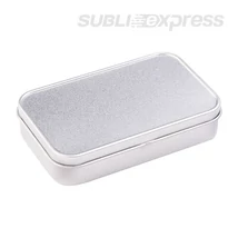 Szublimációs fém doboz kis méretű, szögletes Szublimációs fém doboz kis méretű, szögletes
