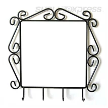 Szublimációs fogas - 23x23cm 4 akasztós