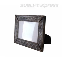 19 x 14 cm-es szublimációs fém képkeret bronzírozott