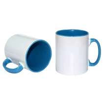 330 ml ECO bögre tengerkék fül + belső  330 ml ECO bögre tengerkék fül + belső