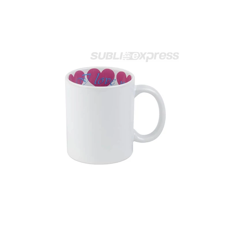 330 ml-es szublimációs bögre I love You feliratos belsővel A+ osztály